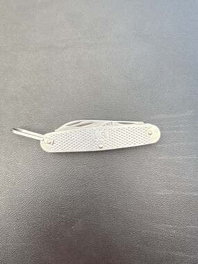 Vintage Camillus U.S. Military Utility Pocket Knife Stainless Steel 4-Blade